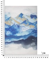 Stampa Dipinta Mountain cm 80X3X120