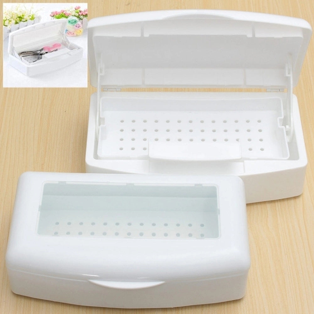 Trade Shop - Vaschetta Disinfettante Per Strumenti Manicure Pedicure Sterilizzatore Estetica -