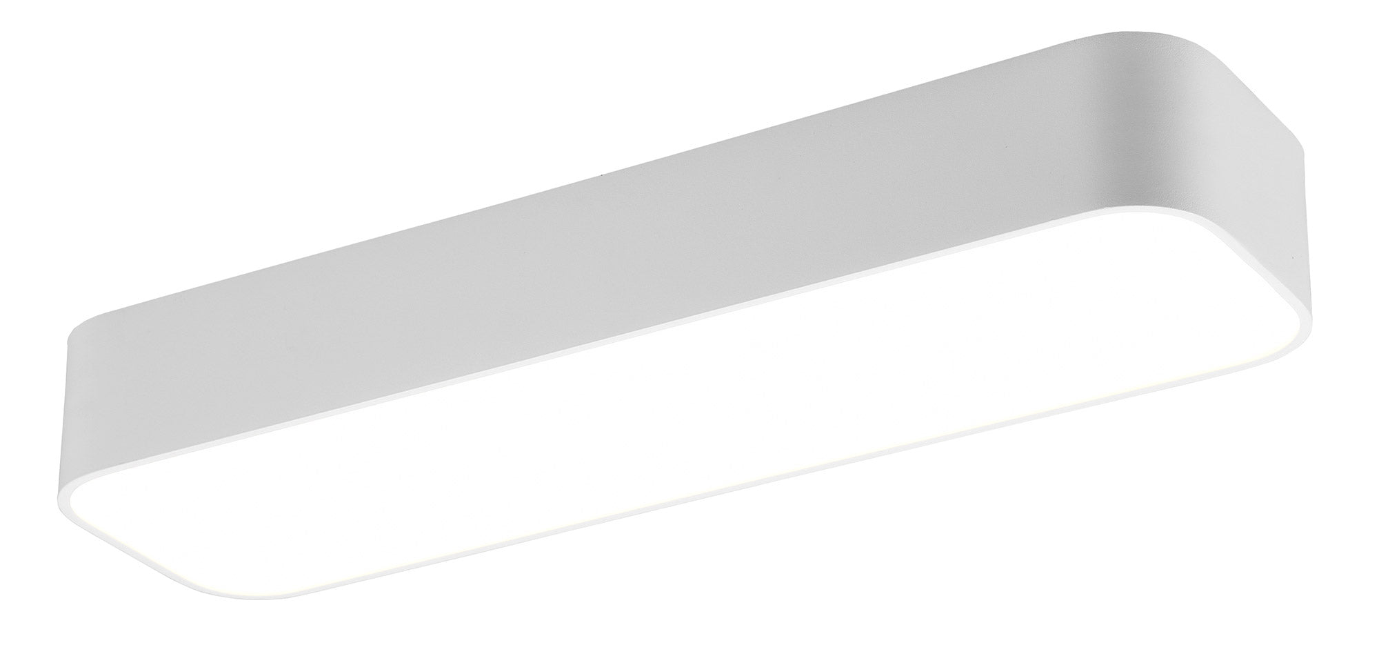 Plafoniera da Interno a led in Metallo Bianco Opaco