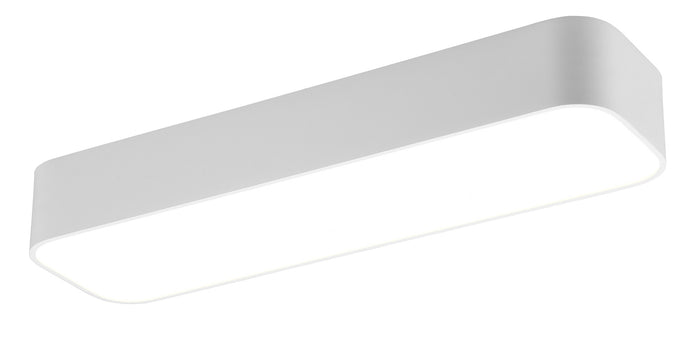 Plafoniera da Interno a led in Metallo Bianco Opaco