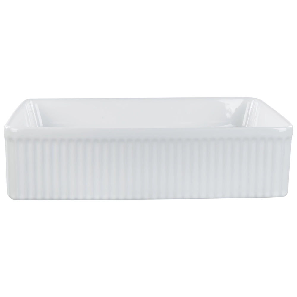Lavandino da appoggio Ceramica bianca 500 x 340 mm Lucido Lavandino ovale per bagno Stile moderno