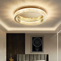 Lampadario A Soffitto In Cristallo App1721-c 50 Cm Oro