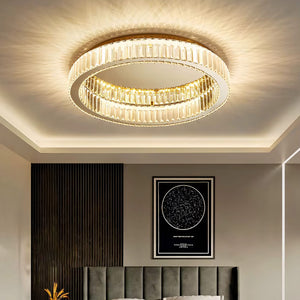 Lampadario A Soffitto In Cristallo App1721-c 50 Cm Oro