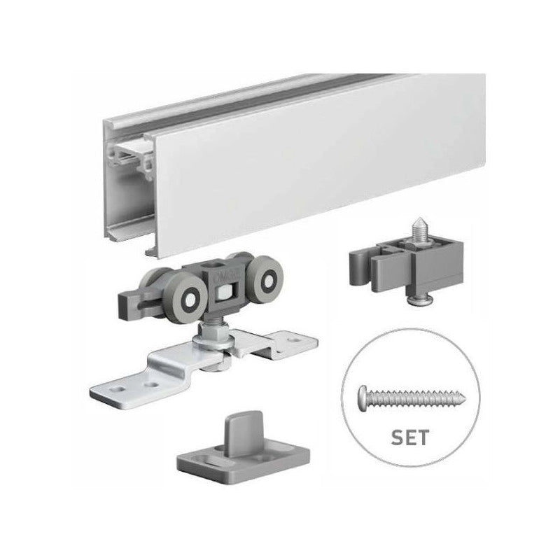 Binario Porte Scorrevoli Kit Cm 190 1400 Omge