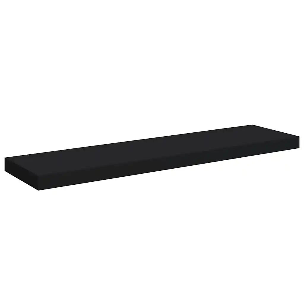 Scaffali a Parete 4 pz Neri 90x23,5x3,8 cm in MDF 323840