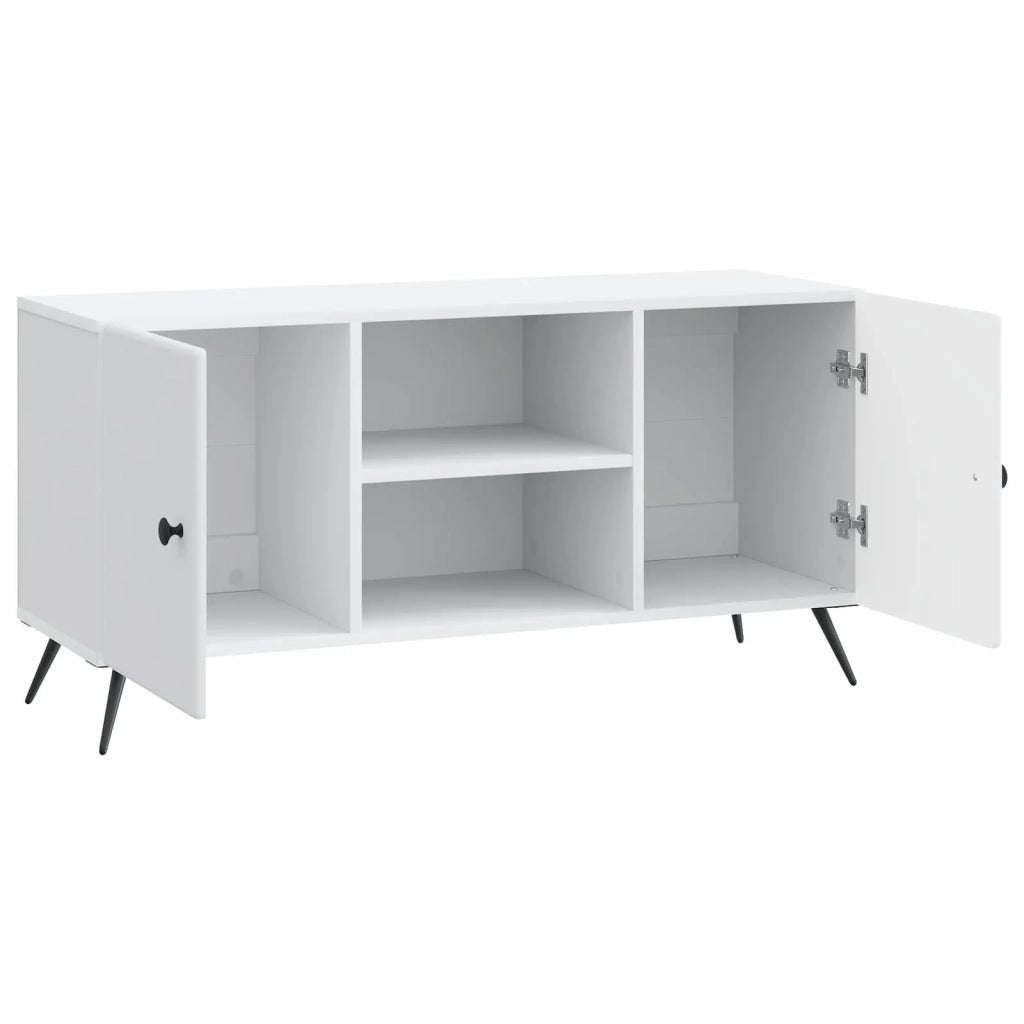 Mobile TV-Credenza per TV Bianco 102 x 34,5 x 50 cm Legno ingegnerizzato 334637