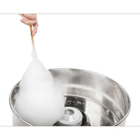 Macchina per zucchero filato professionale diametro 52 cm con carrello 3614071