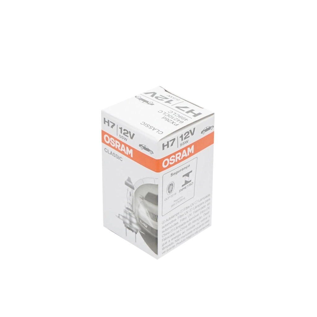 Lampadina alogena H7 12V/55W PX26D Osram
