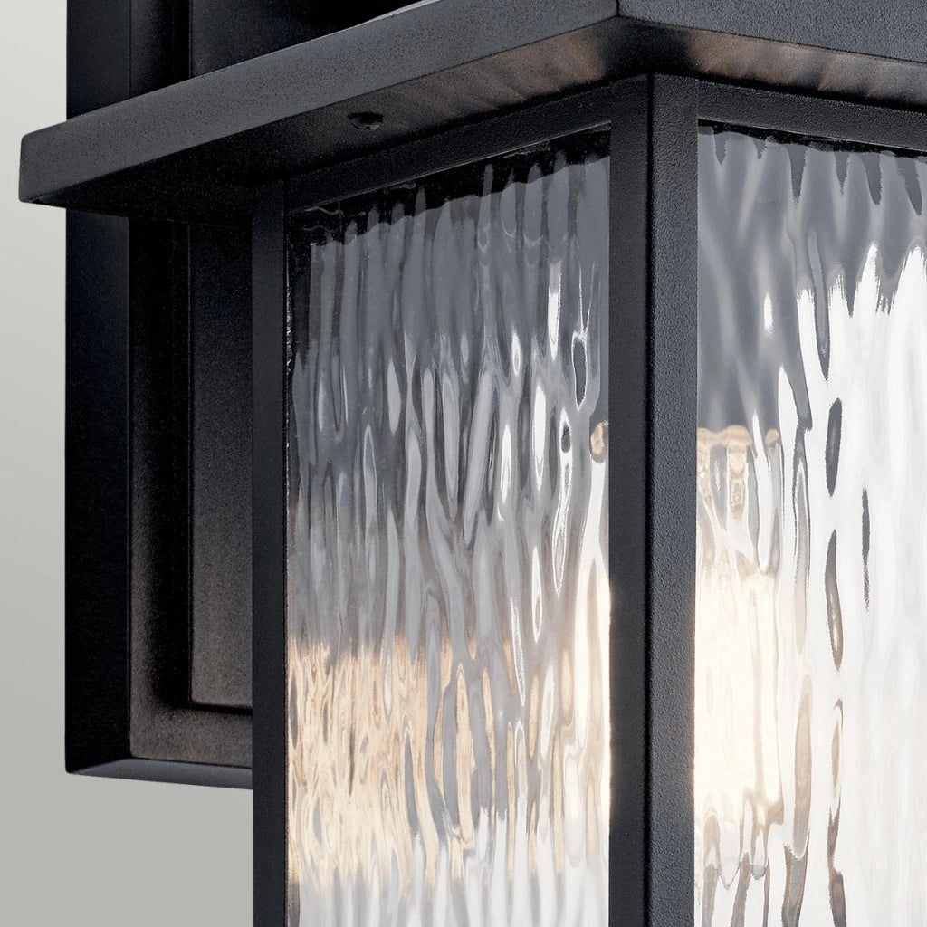Applique esterna nera industriale Cappanna E27 IP44