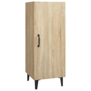 Buffet credenza cassettiera armadio mobile contenitore organizer cucina soggiorno rovere Sonoma 34,5 x 34 x 90 cm legno ingegnerizzato marrone 02_0031543
