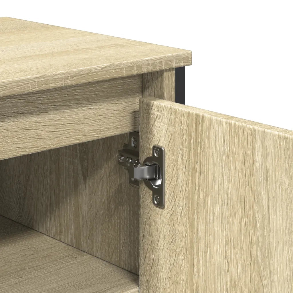 Mobile Lavabo Bagno Rovere Sonoma 91x35x60 cm in Truciolato 848660