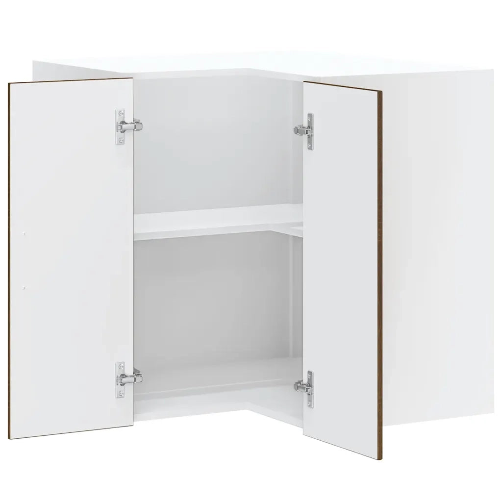 Pensile da Cucina ad Angolo Kalmar Rovere Marrone in Truciolato 853624