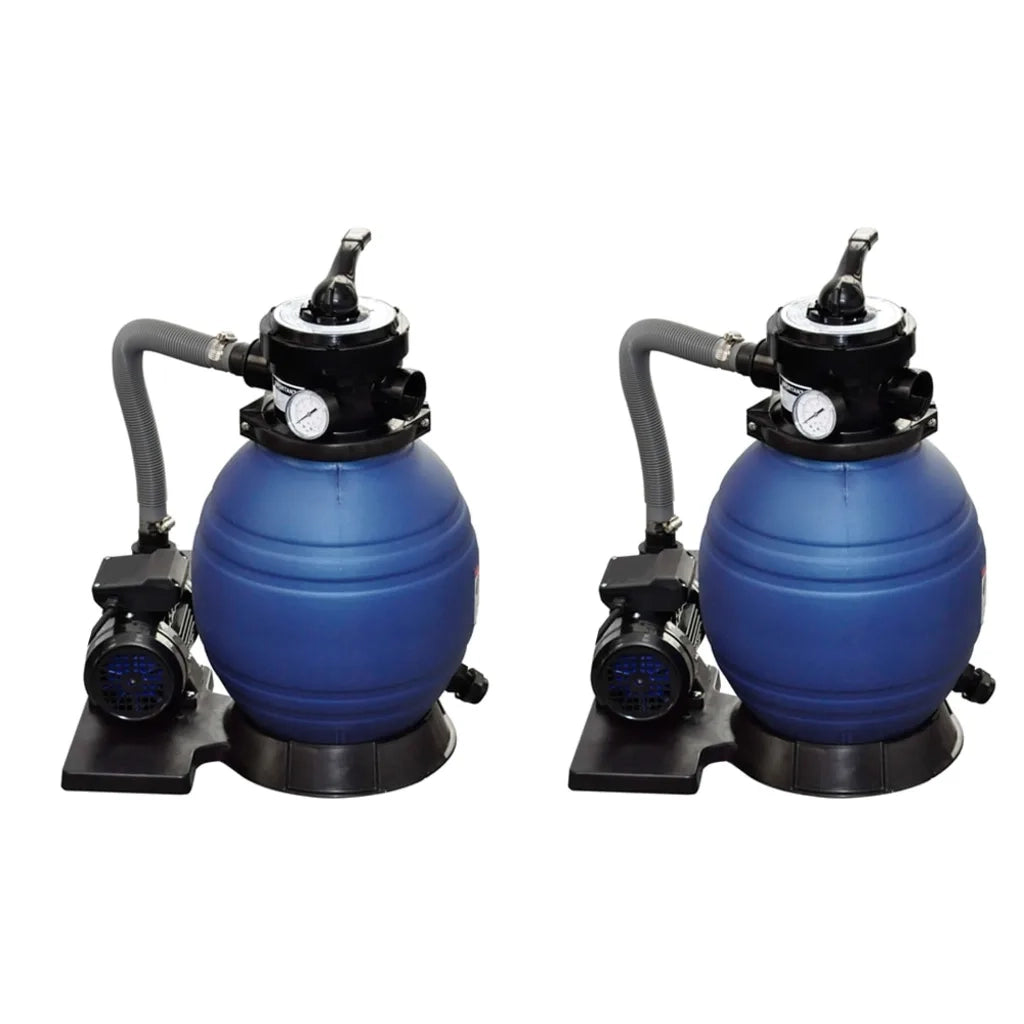 Pompe con Filtro a Sabbia 2 pz 400 W 11000 l/hcod mxl 71275