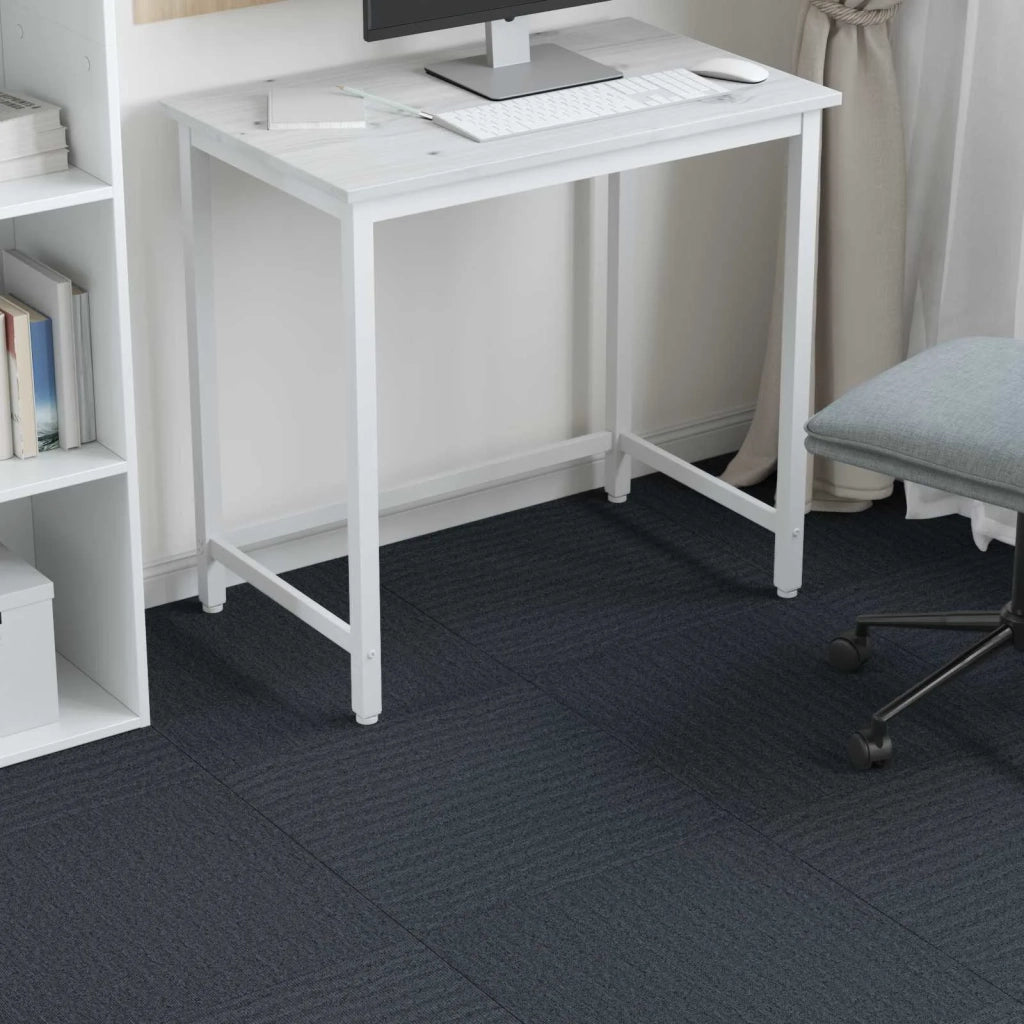 Piastrella per Tappeto Blu Grigio 50 x 50 cm 36 pz PP e Bitume CFW8149489