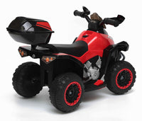 Mini Quad Elettrico per Bambini 6V Kid Go Deluxe Rosso