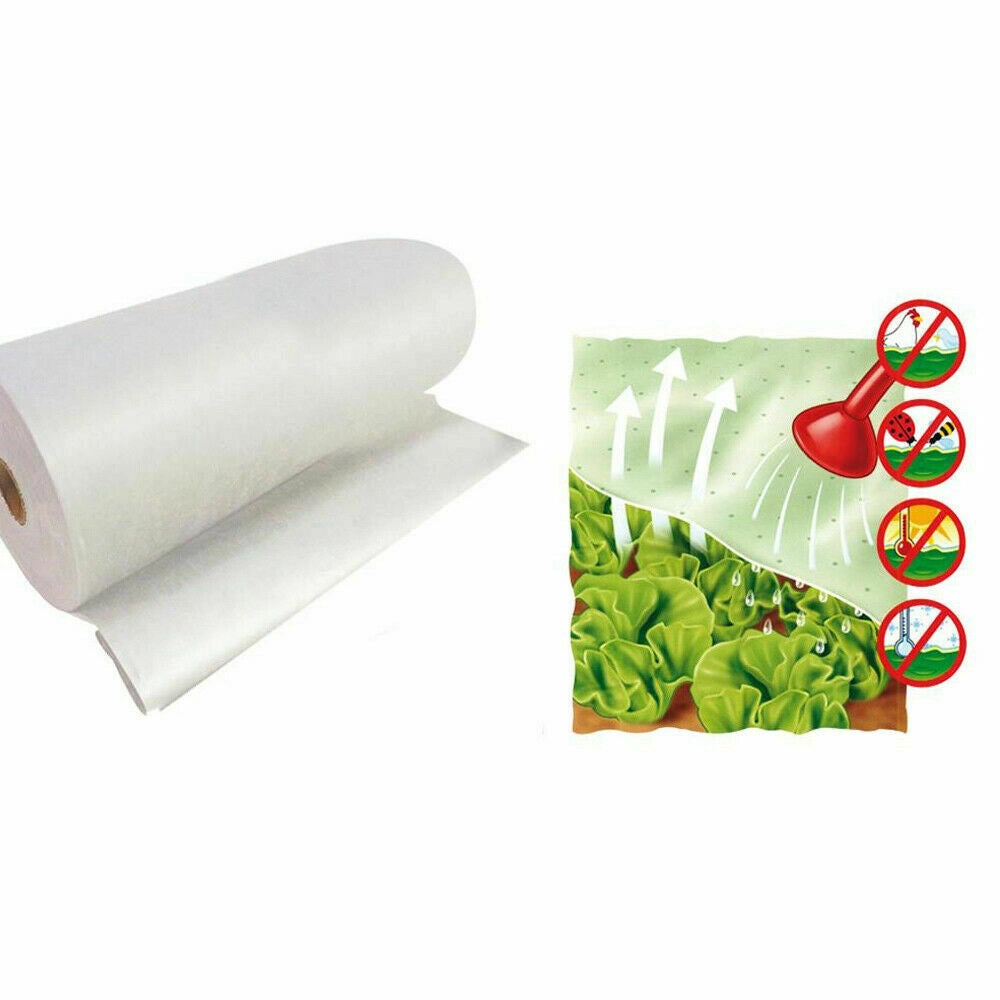 ROTOLO TELO TNT DI TESSUTO ANTIGELO PROTEZIONE PIANTE COLTURE TARDIVE 250 X H4M
