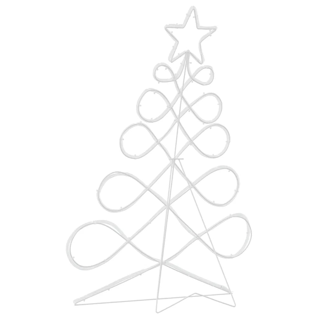 Luci a forma di albero di Natale Multicolore 78 x 58 cm PVC CFW5557505
