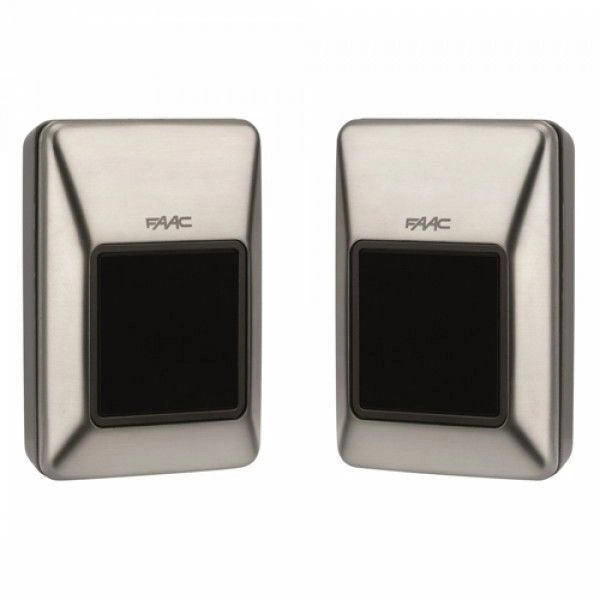 XP 30B XP30B XP INOX COPPIA FOTOCELLULE DA PARETE FAAC 7851061 AUTOMAZIONE