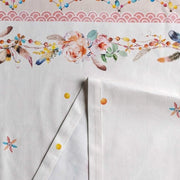 Tela da Tavolo in Cotone Beige 50x150 cm per Festa e Cena