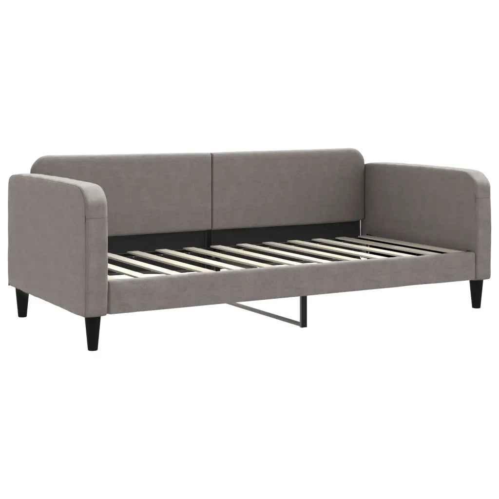 Divano Letto con Materasso-Sofa Letto-Daybed Tortora 90x200 cm in Tessuto 241472