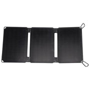 Denver 117250200000 SOP-10200 Pannello Solare Portatile Pieghevole 20 W con Uscita USB-C e DC 5-18 V colore Nero