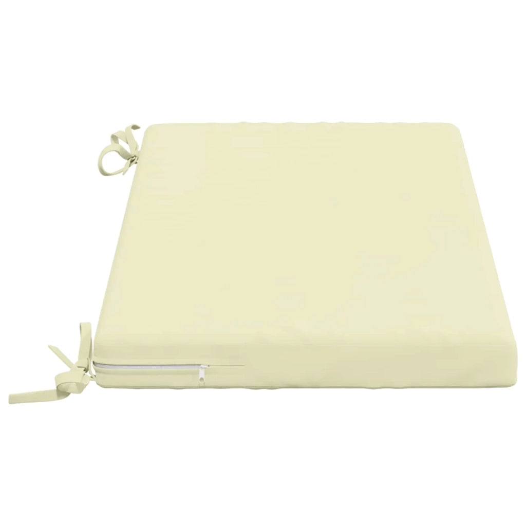 Cuscini per Panchina a 2 Pezzi SOEST 2 pz 100% Poliestere Crema 948651