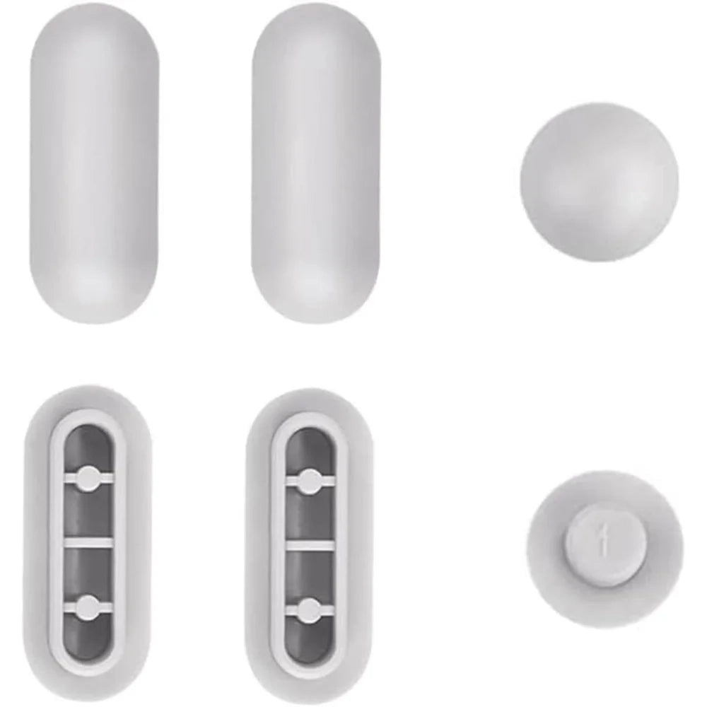 Paracolpi per wc, 6 pezzi paraurti water set gommini per copriwa