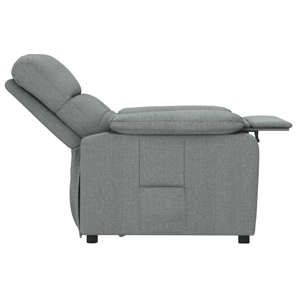Poltrona Reclinabile Grigio Scuro in Tessuto cod mxl 16737