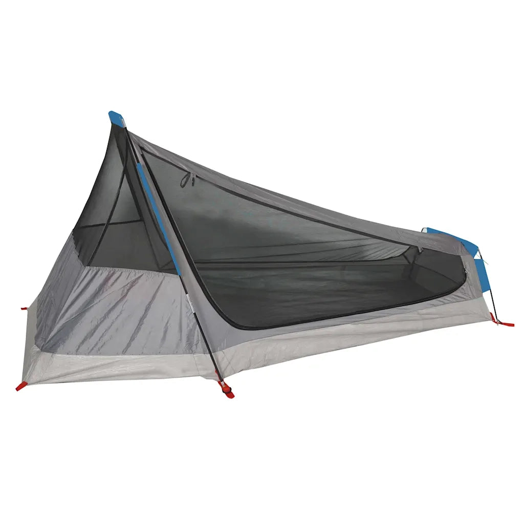 Tenda da Campeggio a Tunnel per 1 Persona Blu Impermeabile 94609