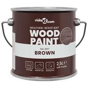 Vernice per legno Marrone 2,5 L Stampa da parete CFW3448238