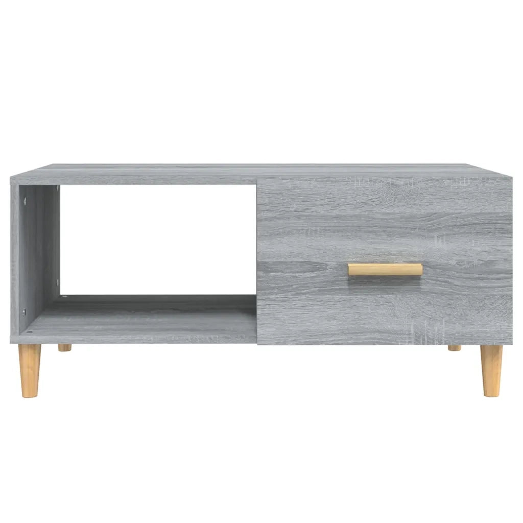 Tavolino salotto | Tavolino da caff¨¨ | Tavolino da Soggiorno Grigio Sonoma 89,5x50x40 cm Legno Multistrato