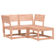 Set Divani da Giardino 3 pz | Set Salotto da Giardino in Legno Massello di Douglas