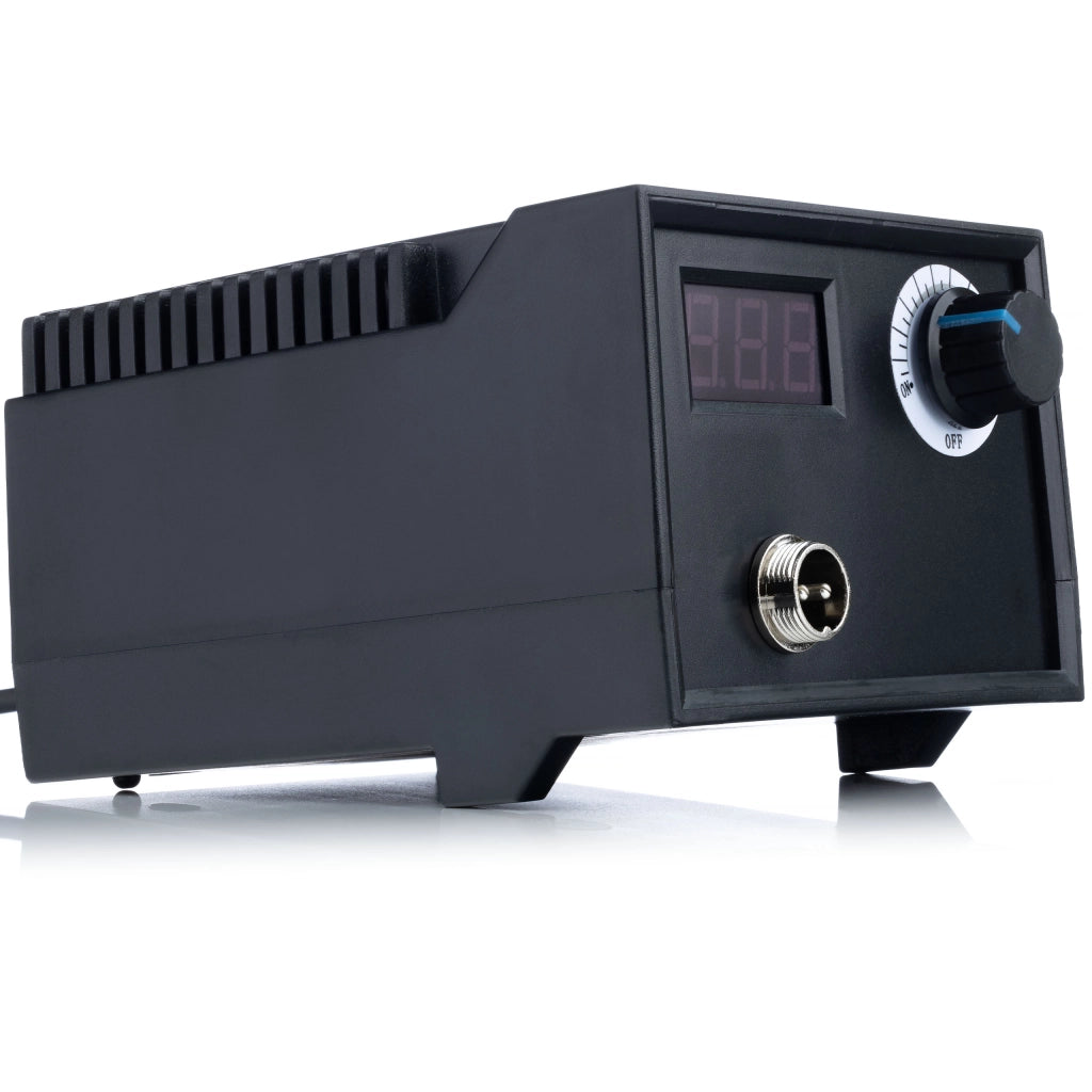 Stazione Pirografia 60W Rosfix Black Fenix RBB60W – Display Temperatura | 20 Punte, 5 Compensati | Legno, Pelle, Sughero