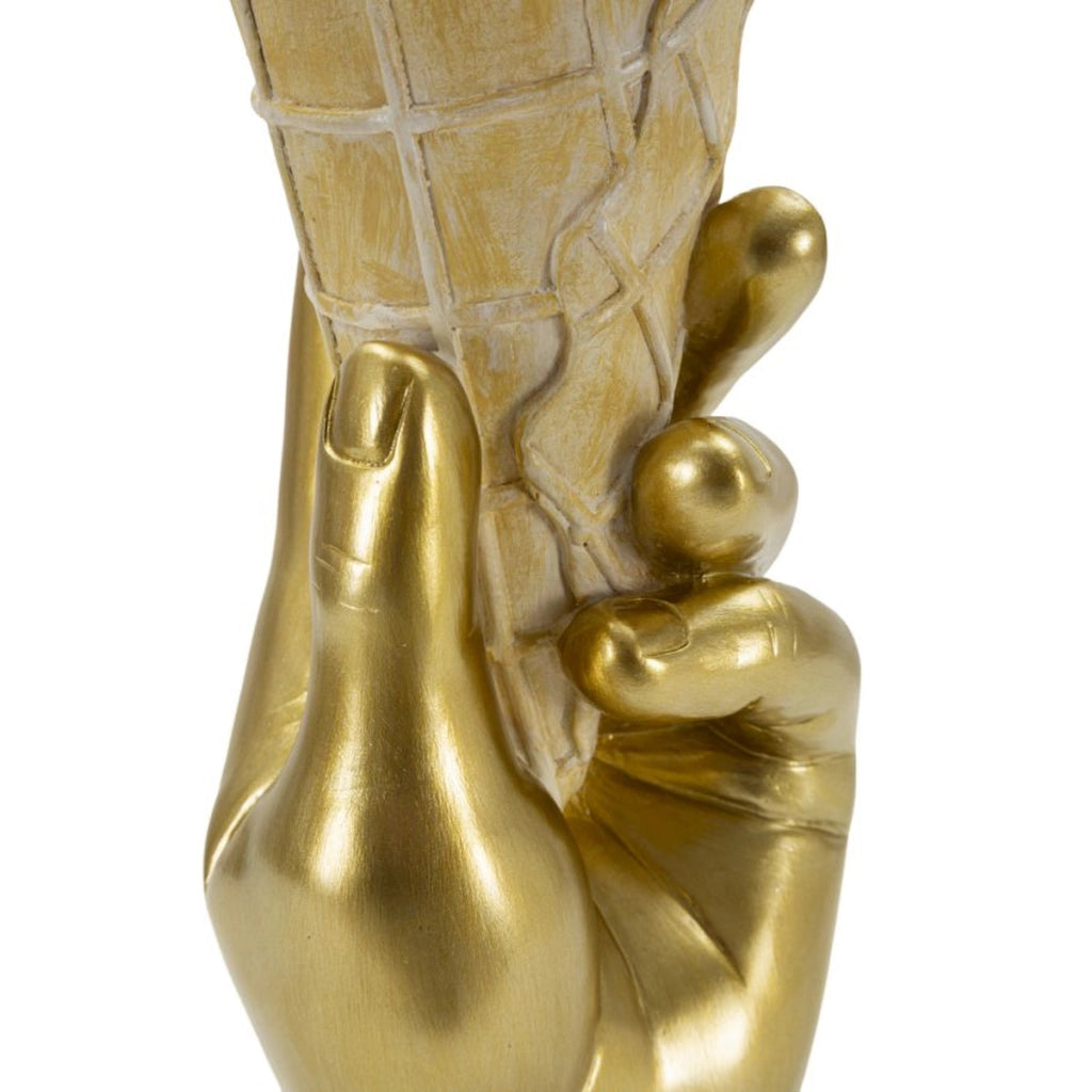 Scultura Gelato 1, Multicolore, Poliresina, 12,5x11x31 cm
