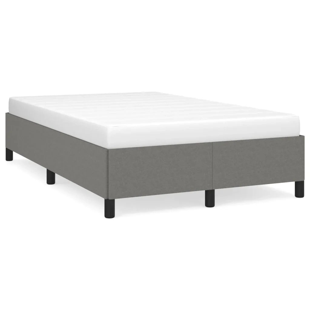 Giroletto senza Materasso Grigio Scuro 120x190 cm in Tessuto 379509