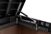 Baule da Esterno Keter Darwin Store-it-Out 140x80x120 cm in Evothech+ Marrone