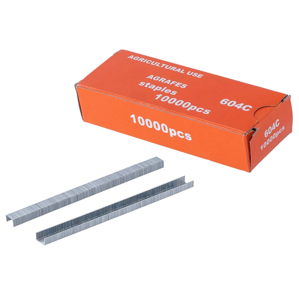 Punti metallici KADAX per graffatrice da giardino e vivaio, 4 mm, 10000 pezzi