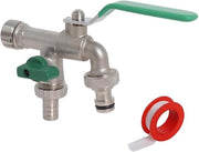 Vorrestendente valvola per acqua per giardino, lavatrice, cisterna - Valvola per giardino esterna
