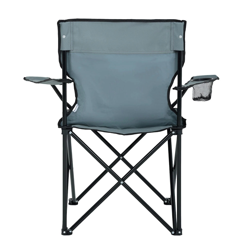 Sedia da campeggio pieghevole ANTER in grigio