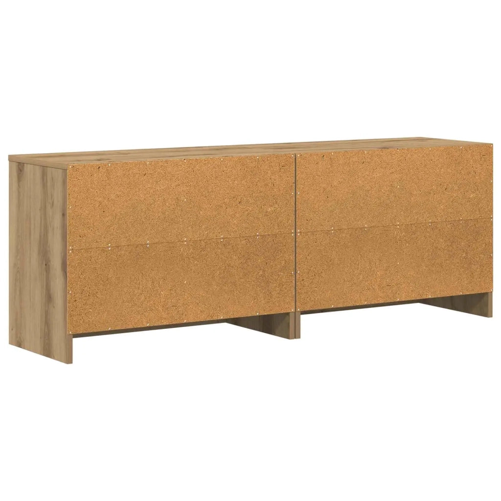 Armadietto per letto 2 pz Rovere Artigianale 66 x 33 x 48 cm CFW4324178