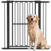 Cancelletto di Sicurezza per Cani 76-104 cm ¨C Xylo ¨C Barriera Estensibile senza Foratura