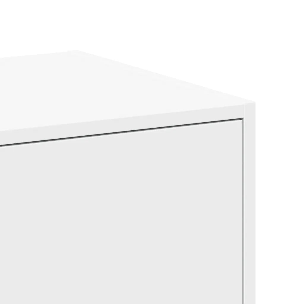 vidaXL Armadietto da Farmacia Bianco 30x41x77,5 cm in Truciolato
