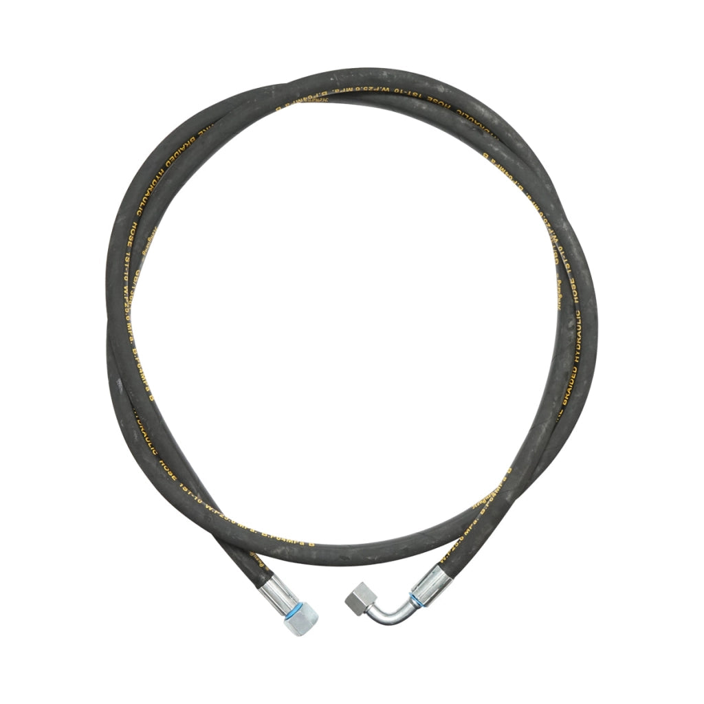 Tubo flessibile di pressione DN10 crimpato con raccordi 2500mm M20xM20 Breckner Germany