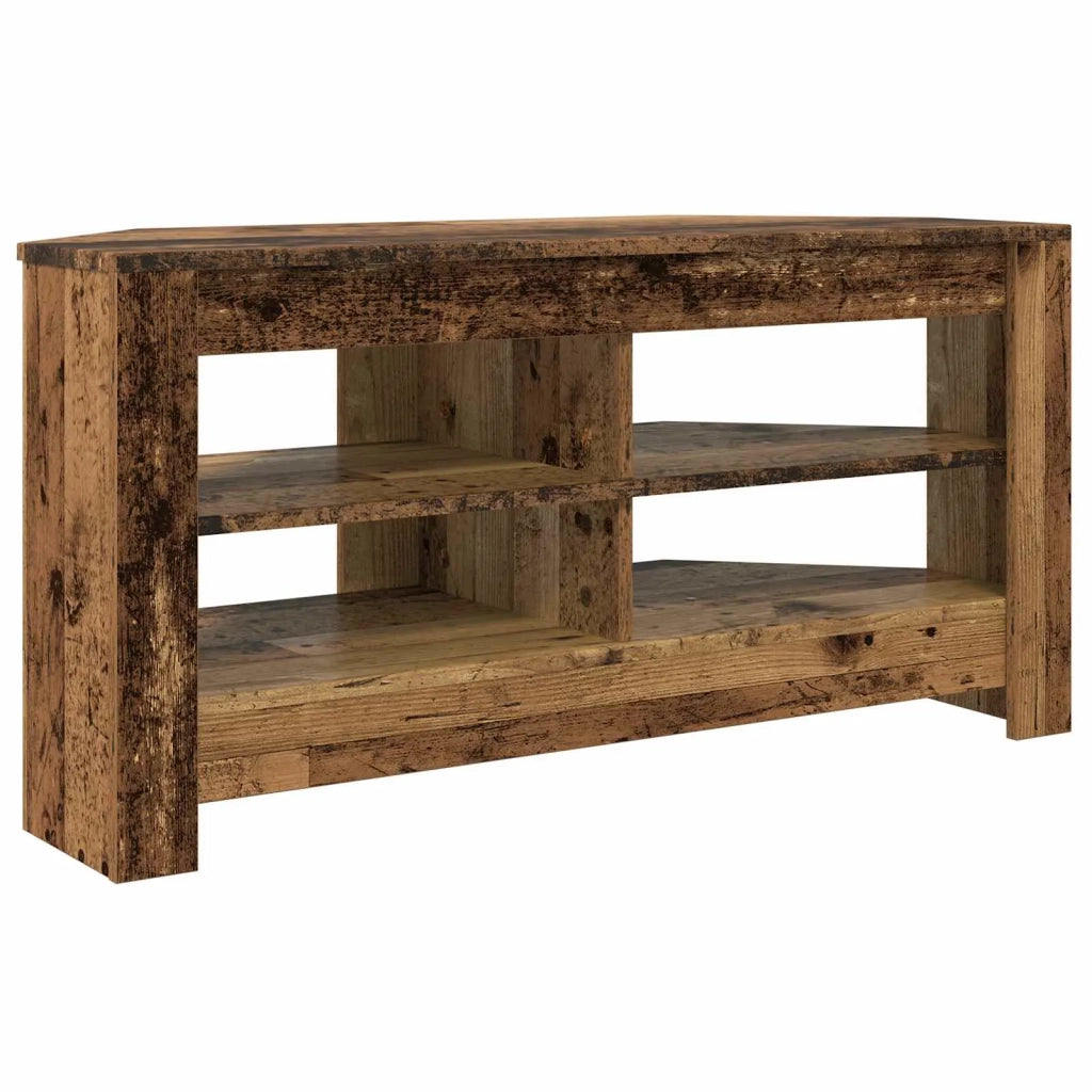 MobileTVAngolare Legno vecchio 102 x 40,5 x 45 cm