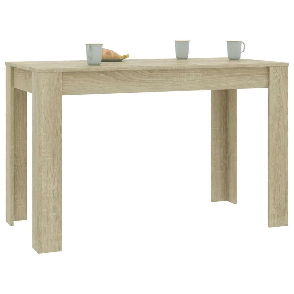 Tavolo da Pranzo Rovere Sonoma 120x60x76 cm in Truciolato cod mxl 64612