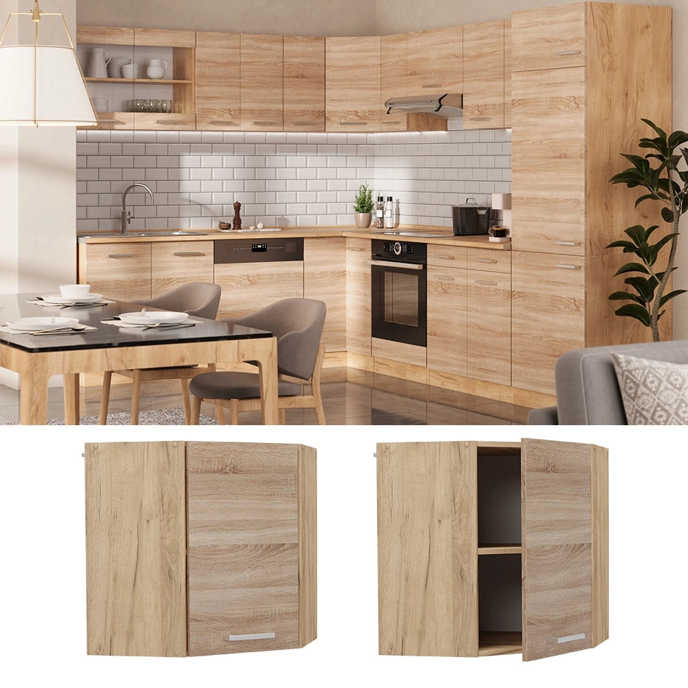 Mobile angolare da cucina R-Line Sonoma/Rovere dorato 57 cm Vicco