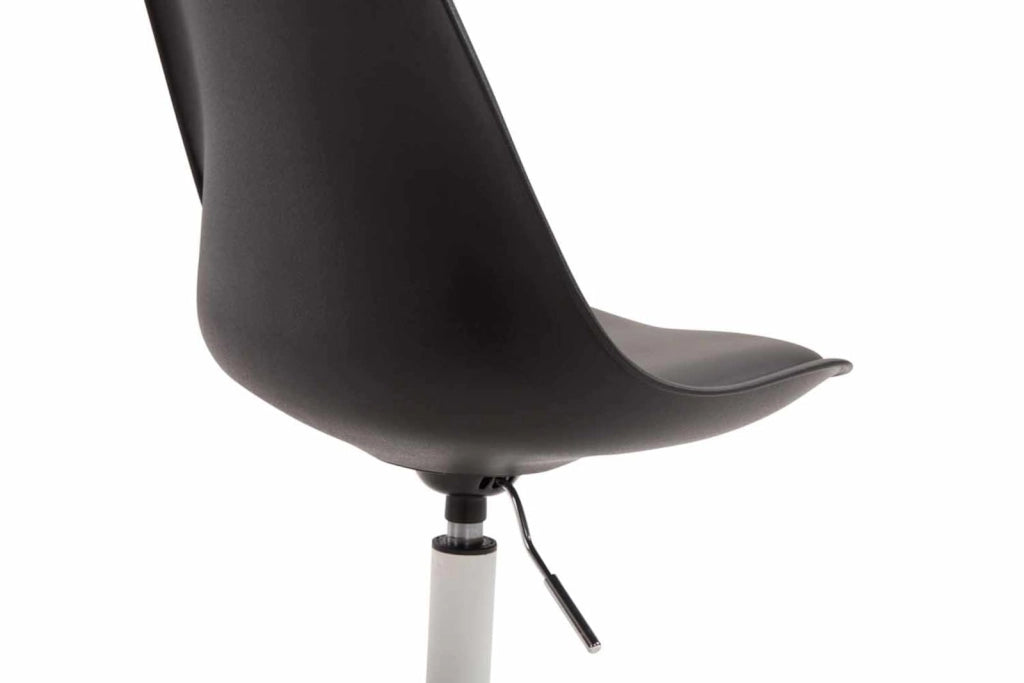 Set di 4 sedie da pranzo Maverick Plastic nero,bianco