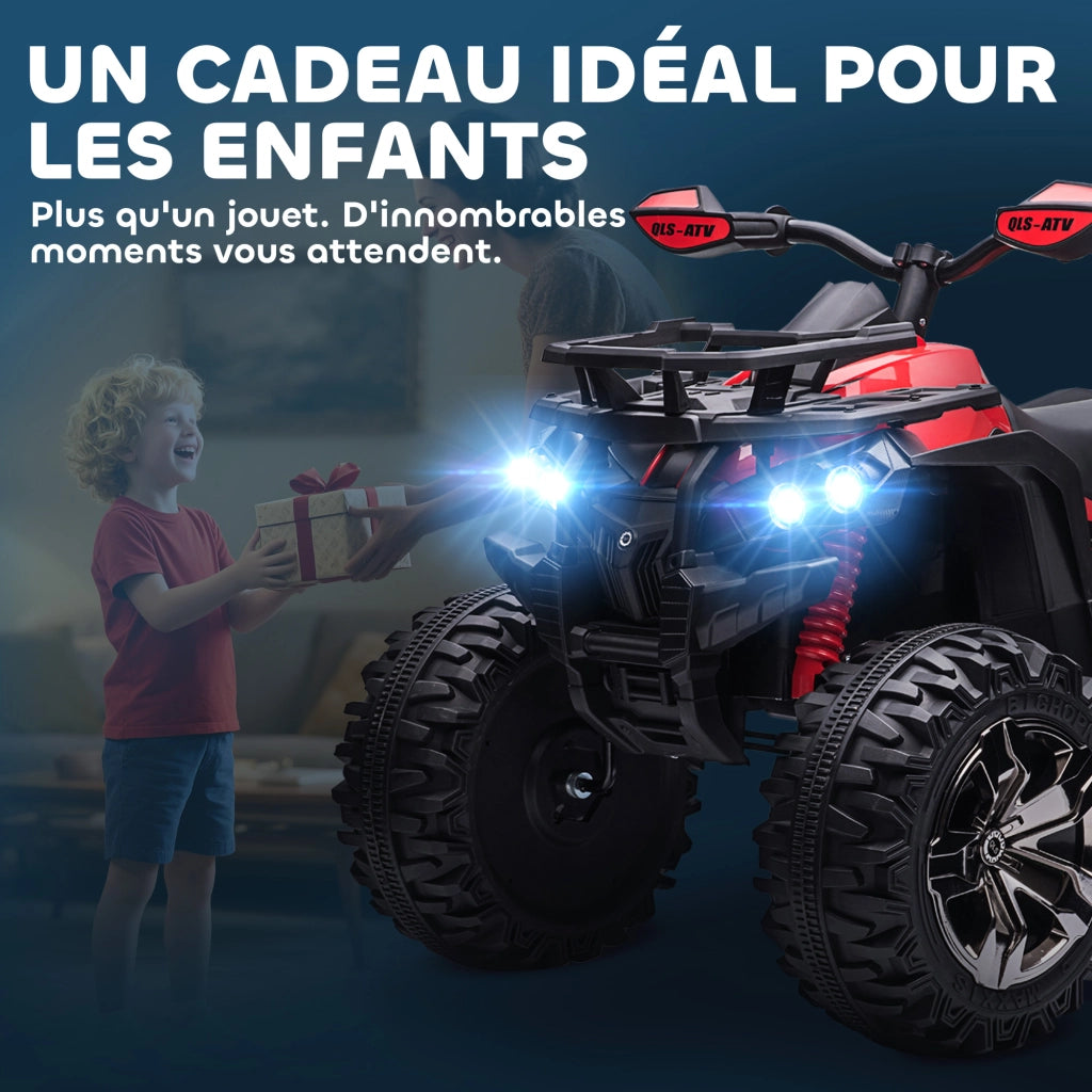 Auto elettrica per bambini ¨C Minimal ¨C Rosso Nero