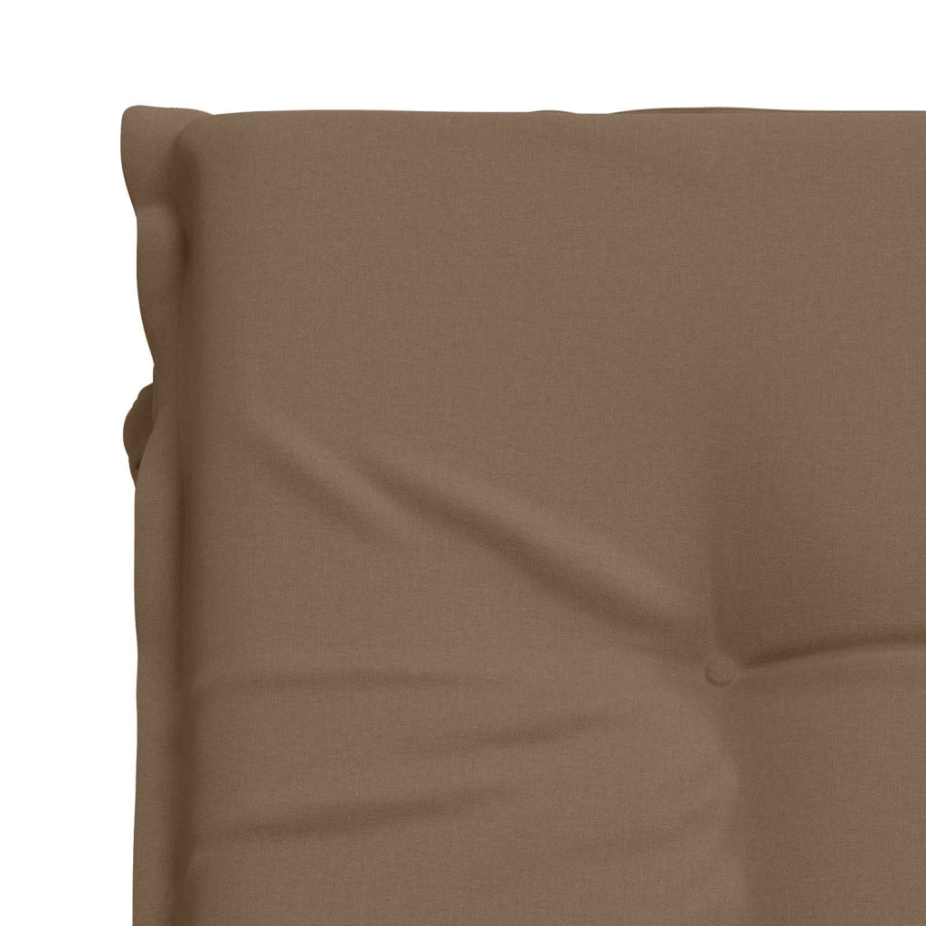 Cuscino per Lettino GEMERT 100% Poliestere Tortora 947458