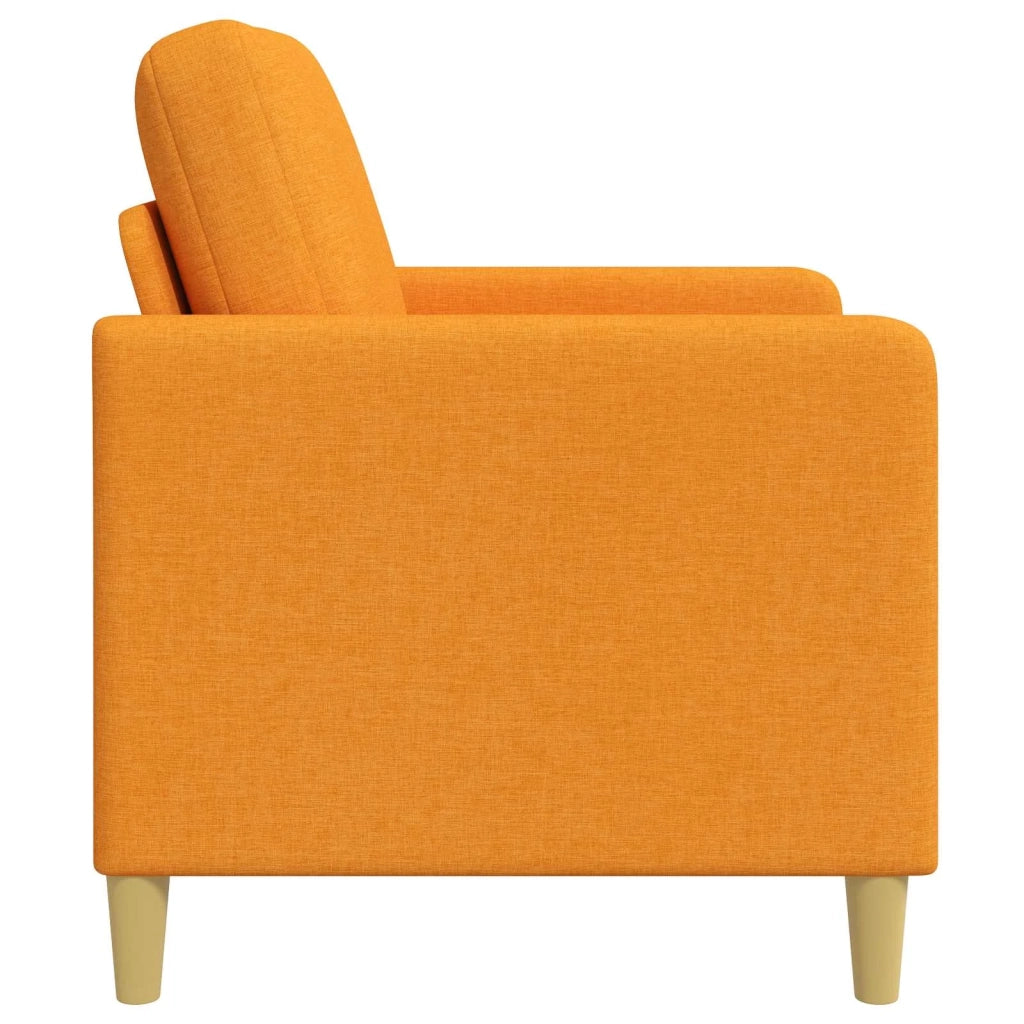 Divano con Storage Giallo Scuro 72 x 78 x 87 cm Poliestere 42036872
